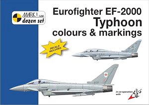 Eurofighter EF-2000 Typhoon Colours and Markings w/1/72 Decal (Book)