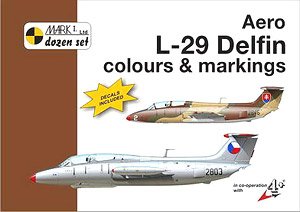 Aero L-29 Delfin Colours and Markings w/1/48 Decal (Book)