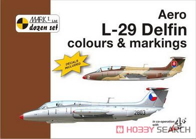 Aero L-29 Delfin Colours and Markings w/1/48 Decal (Book) Item picture1