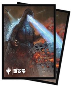 Magic: The Gathering Accessories for [Ikoria: Lair of Behemoths] Godzilla Alternate Art Deck Protector Sleeve Godzilla, King of the Monsters (Card Sleeve)