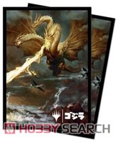 Magic: The Gathering Accessories for [Ikoria: Lair of Behemoths] Godzilla Alternate Art Deck Protector Sleeve Ghidorah, King of the Cosmos (Card Sleeve) Item picture1