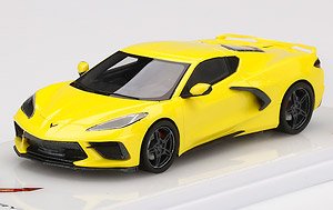 シボレー コルベット スティングレイ アクセレレートイエローメタリック (ミニカー)