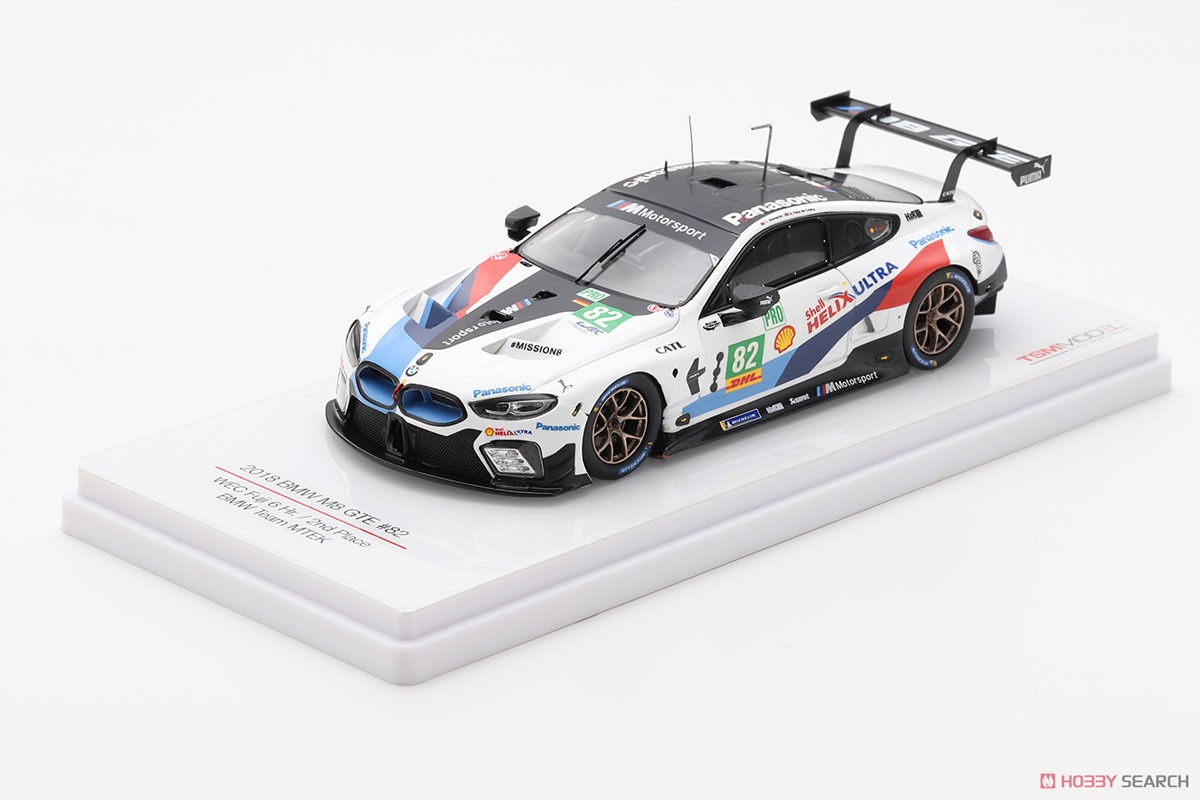 BMW M8 LMGTE WEC富士6時間耐久レース 2018 2位 #82 BMW Team MTEK (ミニカー) 商品画像1