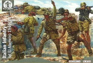 Italian Infantry At El Alamein 1942/1943 (Plastic model)