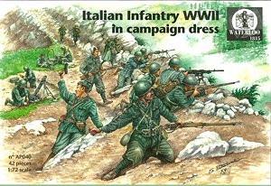 Italian Infantry WWII in Campaign Dress (Plastic model)