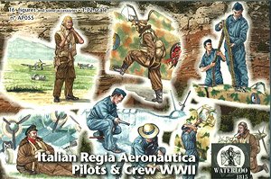 Italian Regia Aeronautica Pilots and Crews WWII (Plastic model)