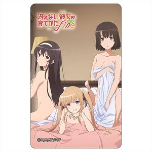 Saekano: How to Raise a Boring Girlfriend Fine IC Card Sticker Megumi Kato & Eriri Spencer Sawamura & Utaha Kasumigaoka (Anime Toy)