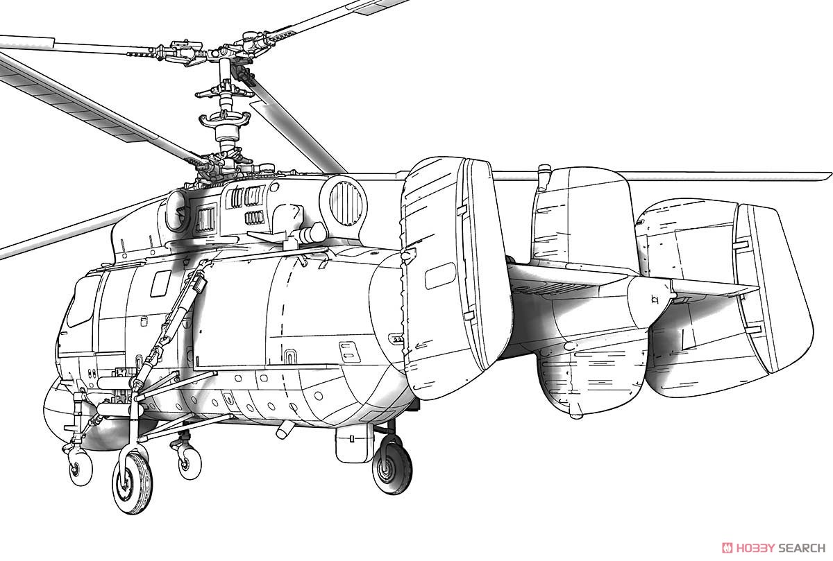 カモフ Ka-25TS 「ホーモンB」 対艦ミサイル誘導ヘリコプター (プラモデル) その他の画像10