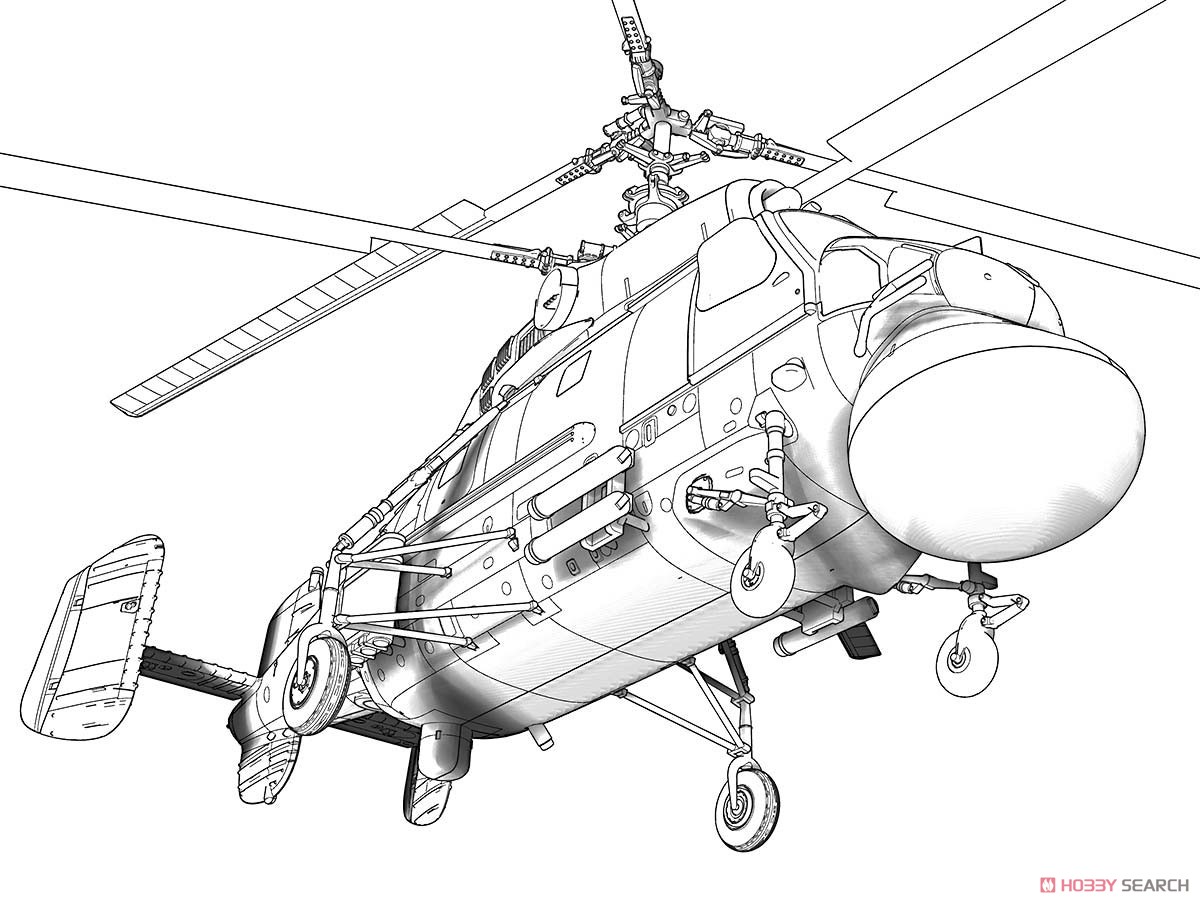 カモフ Ka-25TS 「ホーモンB」 対艦ミサイル誘導ヘリコプター (プラモデル) その他の画像9