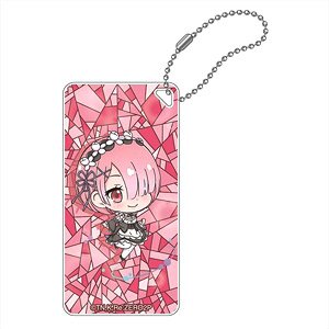 Re:Zero -Starting Life in Another World- Pop-up Character Domiterior Key Chain Ram (Anime Toy)