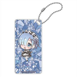 Re:Zero -Starting Life in Another World- Pop-up Character Domiterior Key Chain Rem A (Normal) (Anime Toy)