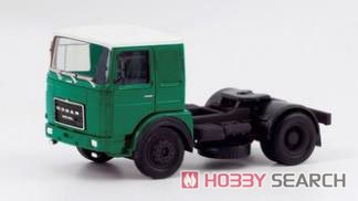 (HO) ローマン ディーゼル 4×2リジッドトラクター ダークグリーン/ホワイト (鉄道模型) 商品画像1