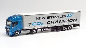 (HO) イベコ ストラリス NP カーテンキャンバストレーラー `New Stralis TCO2 Champion` (鉄道模型)