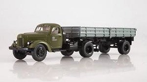 ZIL-MMZ-164AN with MMZ-584B トレーラー (ミニカー)