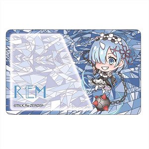 Re:Zero -Starting Life in Another World- Pop-up Character IC Card Sticker Rem B (Demon Ver.) (Anime Toy)