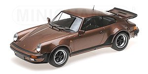 Porsche 911 Turbo 1977 Brown Metallic (Diecast Car)