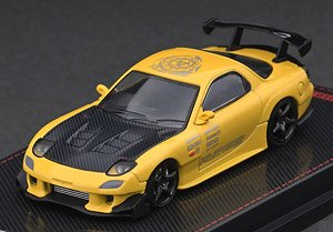 Mazda RX-7 (FD3S) RE Amemiya Yellow (ミニカー)