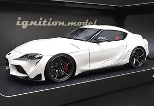 GR Supra RZ (A90) White Metallic (ミニカー)