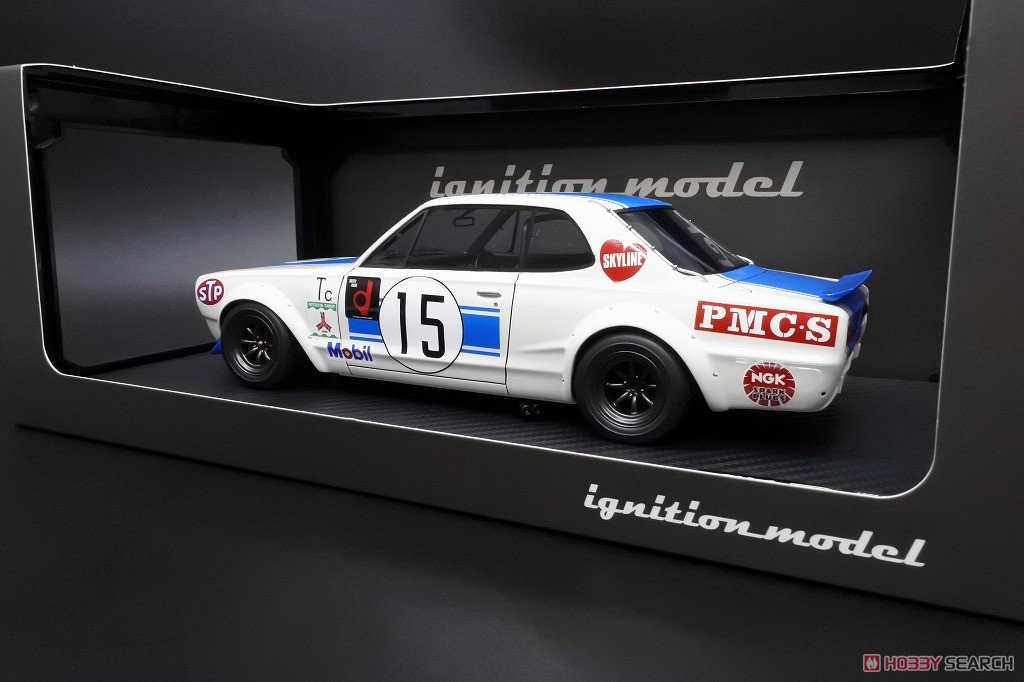 Nissan Skyline 2000 GT-R (KPGC10) (#15) 1972 Fuji 300km Speed Race (ミニカー) 商品画像5