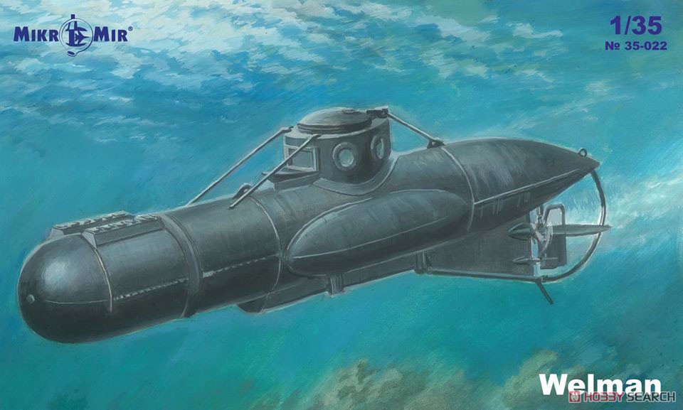 ウェルマン W10 特殊潜航艇 (プラモデル) パッケージ1