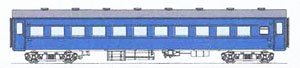 J.N.R. OHA47 (Improved Car: Tadotsu Factory Type) Conversion Kit (Unassembled Kit) (Model Train)