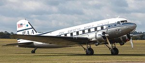 DC-3 パンアメリカン航空 `Clipper Tabitha May` NC33611 (完成品飛行機)