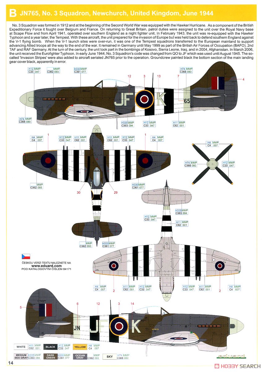 Tempest Mk.V Series 2 Weekend Edition (Plastic model) Color3