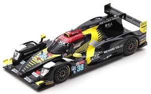 ORECA 07 - Gibson No.38 Jackie Chan DC Racing 2nd LMP2 class 24H Le Mans 2019 H.-P.Tung S.Richelmi G.Aubry (Diecast Car)