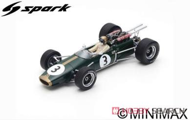 Brabham BT24 No.3 Winner French GP 1967 Jack Brabham (ミニカー) 商品画像1