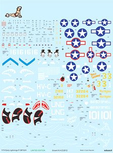 P-38F/G (Decal)