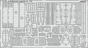 B-26 マローダー アップグレードエッチングパーツ (エデュアルド/ハセガワ用) (プラモデル)