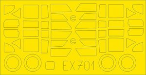 Masking Sheet for Ki-61-Id TFace (for Tamiya) (Plastic model)