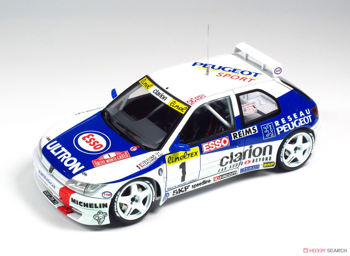 1/24 レーシングシリーズ プジョー306マキシ 1996 モンテカルロラリー (プラモデル) 商品画像1