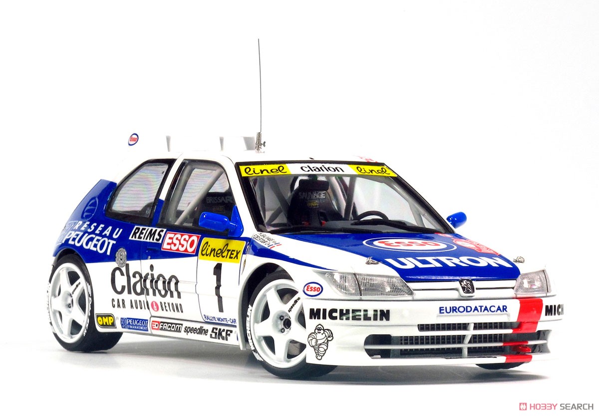 1/24 レーシングシリーズ プジョー306マキシ 1996 モンテカルロラリー (プラモデル) 商品画像11