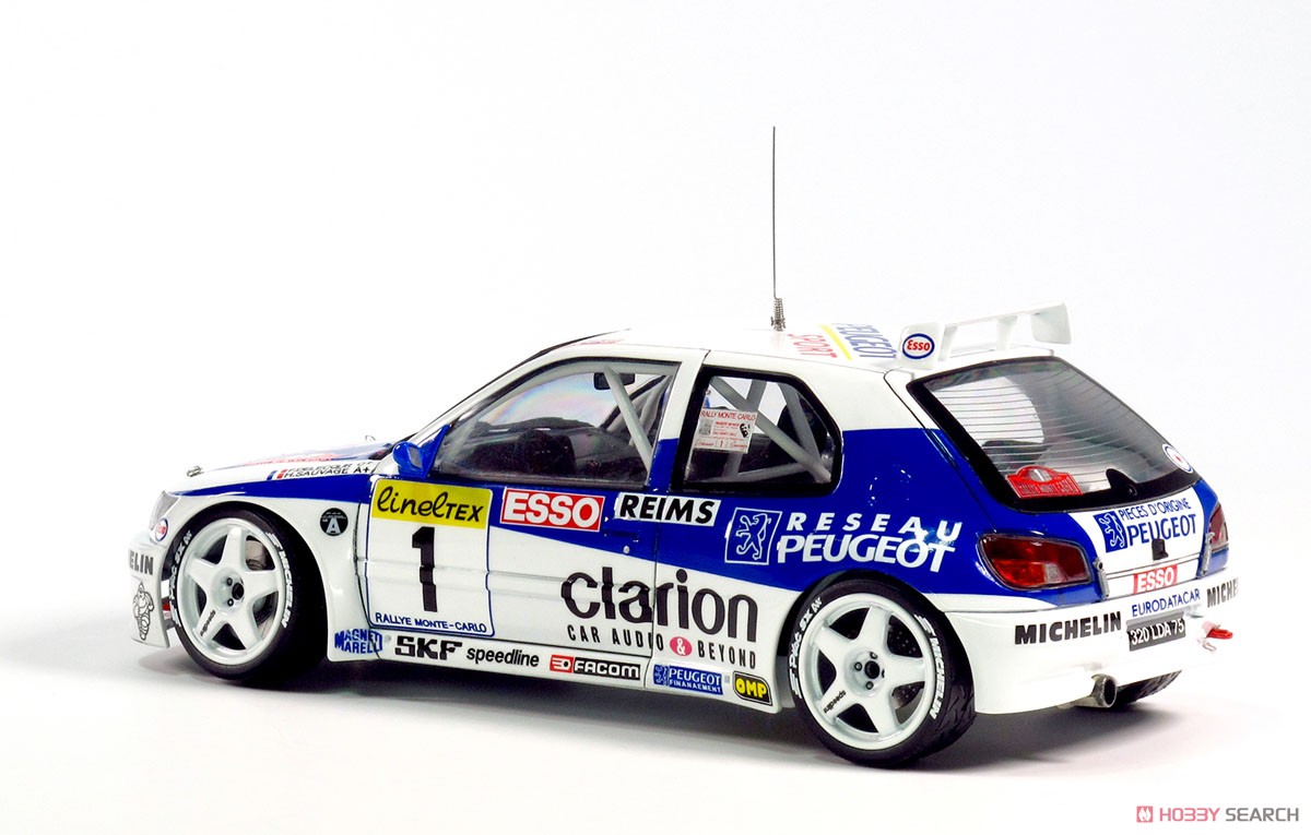 1/24 レーシングシリーズ プジョー306マキシ 1996 モンテカルロラリー (プラモデル) 商品画像15