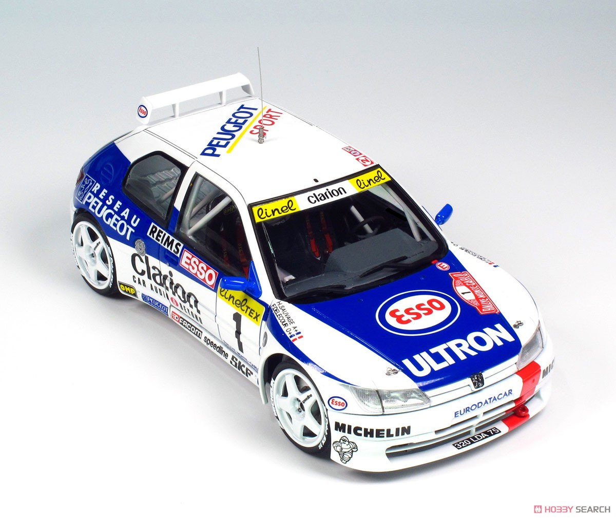 1/24 レーシングシリーズ プジョー306マキシ 1996 モンテカルロラリー (プラモデル) 商品画像2