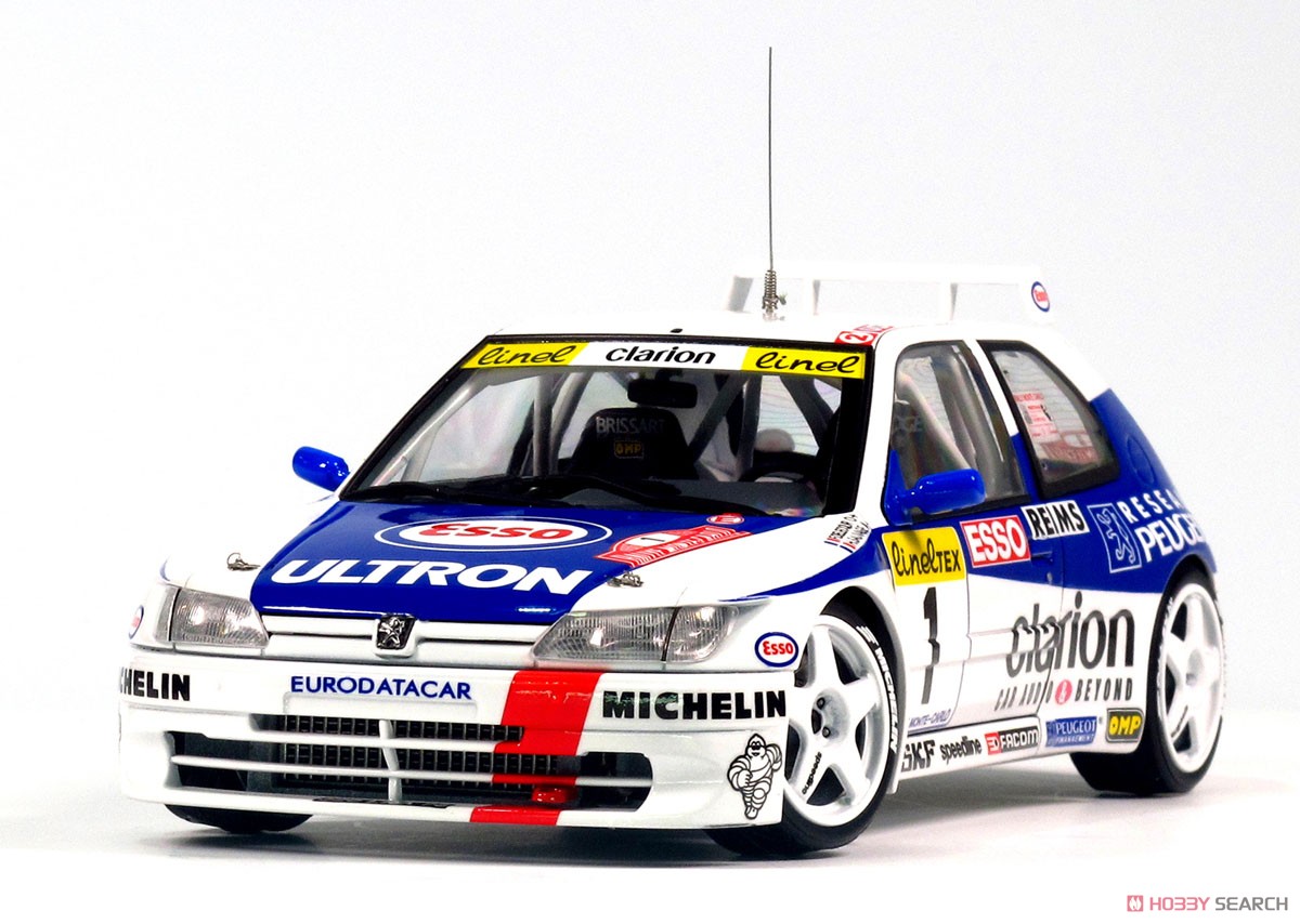 1/24 レーシングシリーズ プジョー306マキシ 1996 モンテカルロラリー (プラモデル) 商品画像9