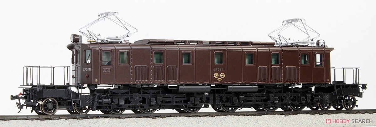 1/80(HO) J.N.R. Electric Locomotive Type EF59 (EF53 Early Type Remodeling) Kit (Unassembled Kit) (Model Train) Item picture2