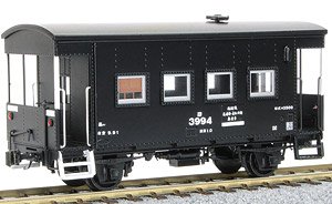 1/80(HO) J.N.R. Caboose Type YO3500 (Standard Type) Kit (Unassembled Kit) (Model Train)