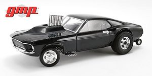 1969 Mustang Gasser - Show Stopper - Triple Gloss Black (ミニカー)