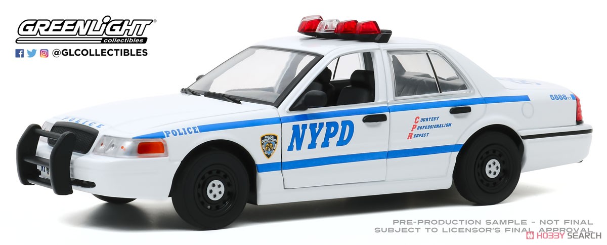 Hot Pursuit - 2011 Ford Crown Victoria Police New York City Police Dept (NYPD) (ミニカー) 商品画像1