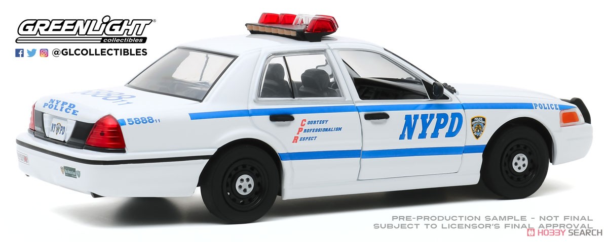 Hot Pursuit - 2011 Ford Crown Victoria Police New York City Police Dept (NYPD) (ミニカー) 商品画像2