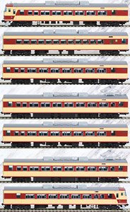 16番(HO) 185系200番代 直流特急形電車 `157系リバイバル`国鉄特急色 7輌セット (プラスティック製) (7両セット) (塗装済み完成品) (鉄道模型)