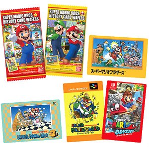 Super Mario Brothers History Card Wafer (Set of 20) (Shokugan)