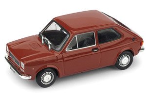 Fiat 127 Series 1 1971 Sierra Red (Diecast Car)