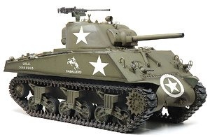 M4A3(105) Howitzer Tank/M4A3(75)W Sherman 2in1 (Plastic model)