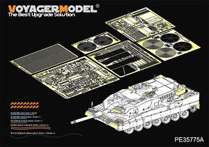 Modern German Leopard 2A5 Basic (for Tamiya 35242) (Plastic model)