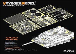 Modern German Leopard 2A6 Basic (for Tamiya 35271) (Plastic model)