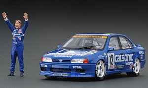 CALSONIC PRIMERA (#12) 1994 JTCC INTERTEC FUJI With Mr. Hoshino (ミニカー)