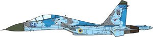 Su-27UB ウクライナ空軍 831 IAP 2000 (完成品飛行機)